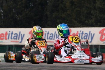 Sérgio Sette Câmara moved to the finals and  finished in 21st in the WSK in Castelletto