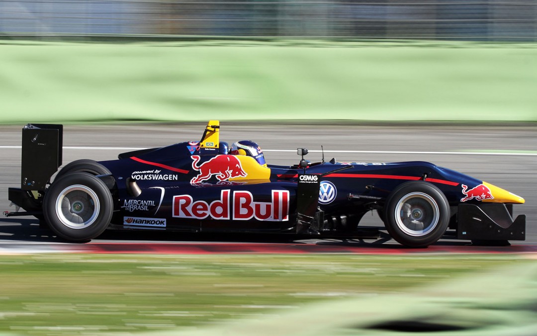 Sérgio Sette Câmara made his first practice for the Red Bull Junior Team