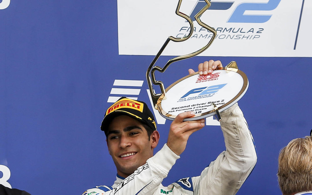 After good recovery Sérgio Sette is back on the podium of the F2 World Championship